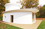 Maison contemporaine ovale unique conçue par Jean Michel BLIARD